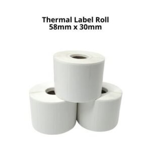 Rollo de Etiquetas Térmicas</br>58mm x 30mm</br><strong>PB1610</strong>